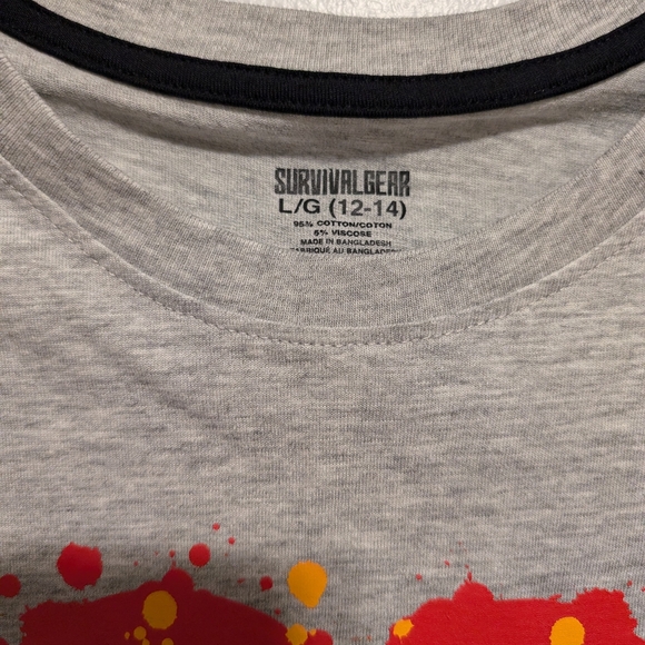Girls Shirts Brand New with tag from Survival Gear Size LG 12 -14 - Picture 2 of 3